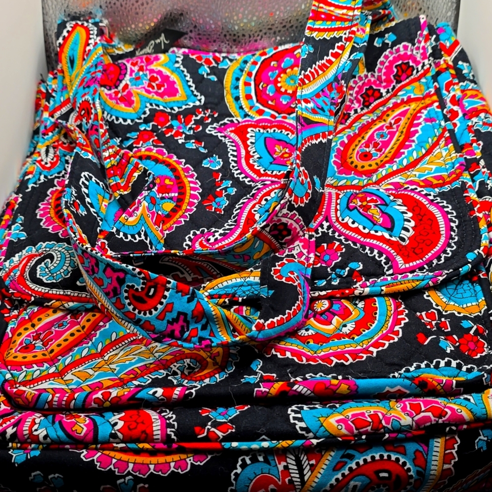 Vera Bradley Paisley Mailbag Crossbody